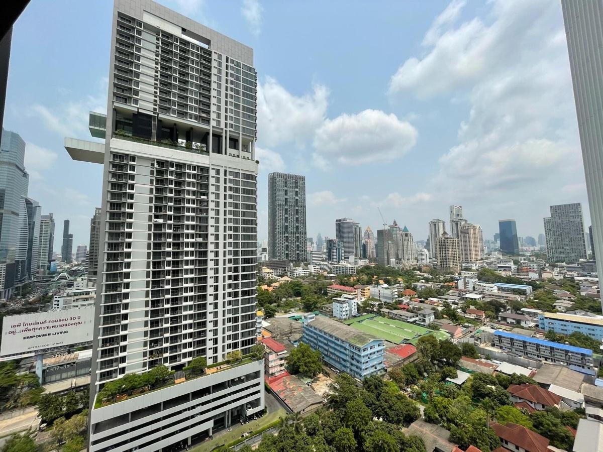 รูป T1155 คอนโดให้เช่า Knightsbridge Prime Sathorn (ไนท์ บริดจ์ ไพร์ม สาทร) ห้องสวย เฟอร์ครบ มีเครื่องซักผ้า ราคาพิเศษ - รูปที่ 11/11