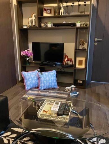รูป T1161 คอนโดให้เช่า The Base Park East Sukhumvit 77 (เดอะ เบส พาร์ค อีสท์ สุขุมวิท 77) ห้องสวย เฟอร์ครบ มีเครื่องซักผ้า ราคาพิเศษ - รูปที่ 3/9