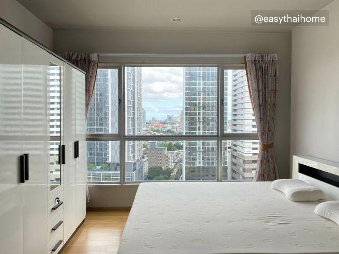 รูป P-106154 🔥 ขายคอนโดติด BTS! Hive Sathorn (49 ตร.ม.) ชั้น 16 วิวเมืองสวย ห้องใหญ่ พร้อมเครื่องซักผ้า : BTS กรุงธนบุรี Line: @easythaihome 085-592-2897 - รูปที่ 6/14