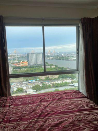 รูป TT1003 คอนโดให้เช่า Lumpini Park Riverside Rama 3 (ลุมพินี พาร์ค ริเวอร์ไซด์ พระราม 3) ห้องสวย เฟอร์ครบ มีเครื่องซักผ้า ราคาพิเศษ - รูปที่ 2/13