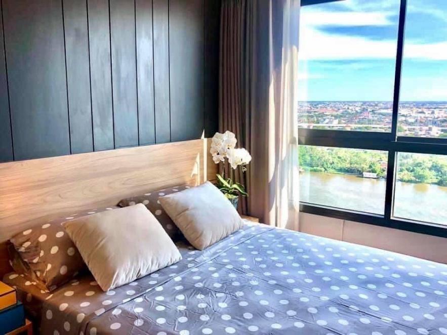 รูป T1190 คอนโดให้เช่า U Delight Residence Riverfront (ยู ดีไลท์ เรสซิเดนซ์ ริเวอร์ฟร้อนท์) ห้องสวย เฟอร์ครบ มีเครื่องซักผ้าราคาพิเศษ - รูปที่ 3/14
