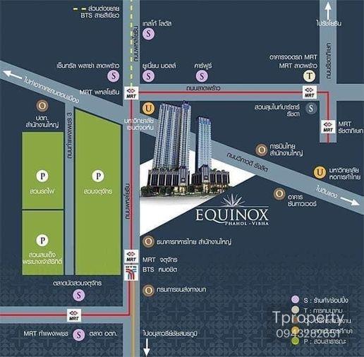 รูป T1196 คอนโดให้เช่า EQUINOX PHAHOL-VIBHA (อีควิน๊อกซ์ พหลโยธิน-วิภาวดี) ห้องสวย เฟอร์ครบ มีเครื่องซักผ้า ราคาพิเศษ - รูปที่ 15/15