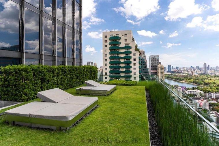 รูป T1194 คอนโดให้เช่า Celes Asoke (เซอเลส อโศก) ห้องสวย เฟอร์ครบ มีเครื่องซักผ้า ราคาพิเศษ - รูปที่ 18/18
