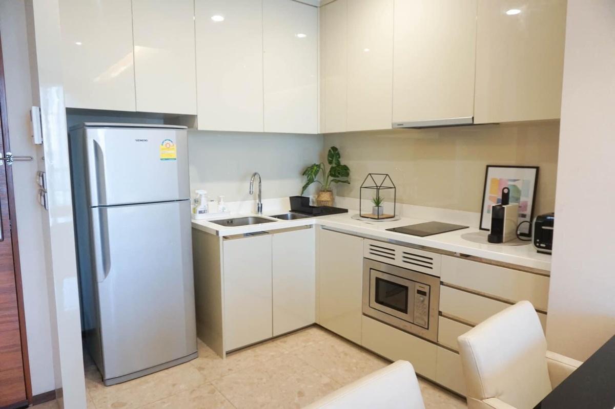 รูป T1199 คอนโดให้เช่า The Address Sukhumvit 28 (ดิ แอดเดรส สุขุมวิท 28) ห้องสวย เฟอร์ครบ มีเครื่องซักผ้า ราคาพิเศษ - รูปที่ 5/8