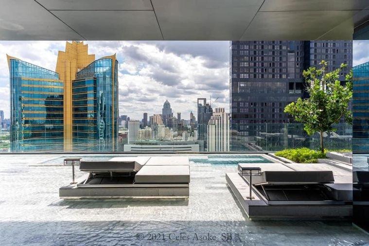 รูป T1194 คอนโดให้เช่า Celes Asoke (เซอเลส อโศก) ห้องสวย เฟอร์ครบ มีเครื่องซักผ้า ราคาพิเศษ - รูปที่ 17/18
