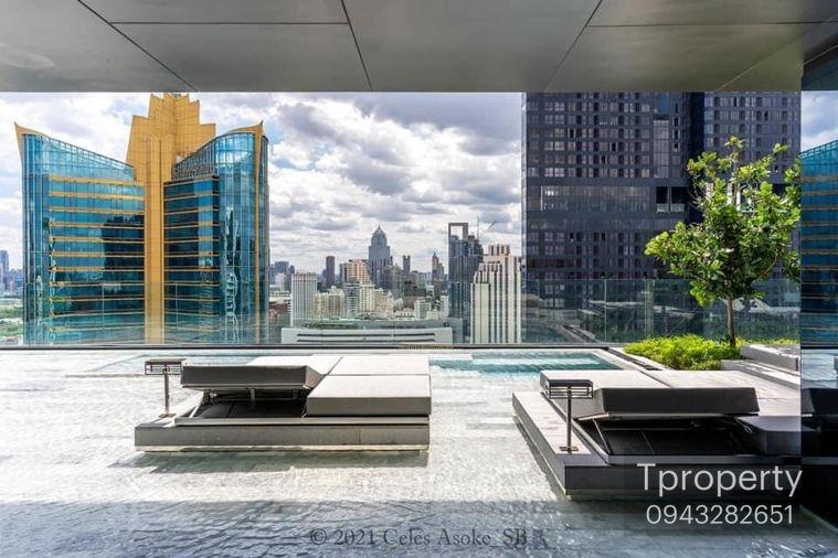 รูป T1194 คอนโดให้เช่า Celes Asoke (เซอเลส อโศก) ห้องสวย เฟอร์ครบ มีเครื่องซักผ้า ราคาพิเศษ - รูปที่ 17/18