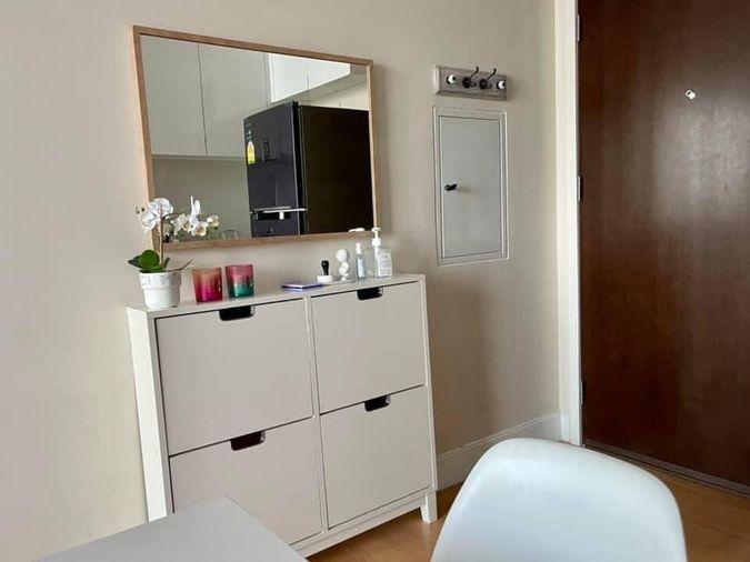 รูป T1196 คอนโดให้เช่า EQUINOX PHAHOL-VIBHA (อีควิน๊อกซ์ พหลโยธิน-วิภาวดี) ห้องสวย เฟอร์ครบ มีเครื่องซักผ้า ราคาพิเศษ - รูปที่ 9/15