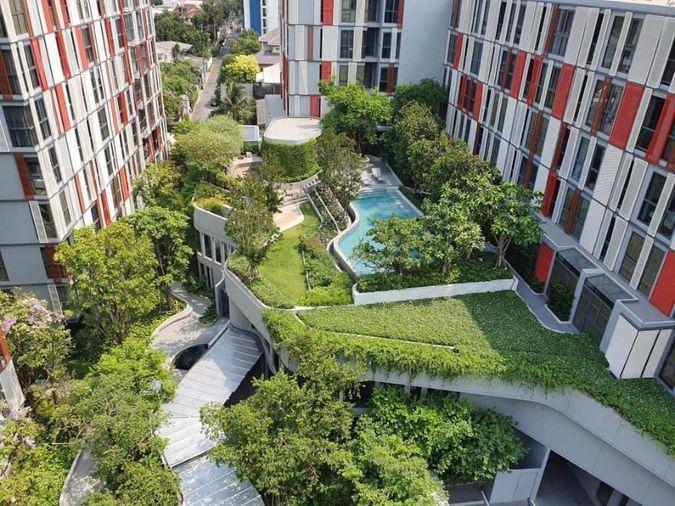 รูป T1202 คอนโดให้เช่า Taka Haus Ekamai 12 (ทากะ เฮาส์ เอกมัย 12) ห้องสวย เฟอร์ครบ มีเครื่องซักผ้า ราคาพิเศษ - รูปที่ 10/13