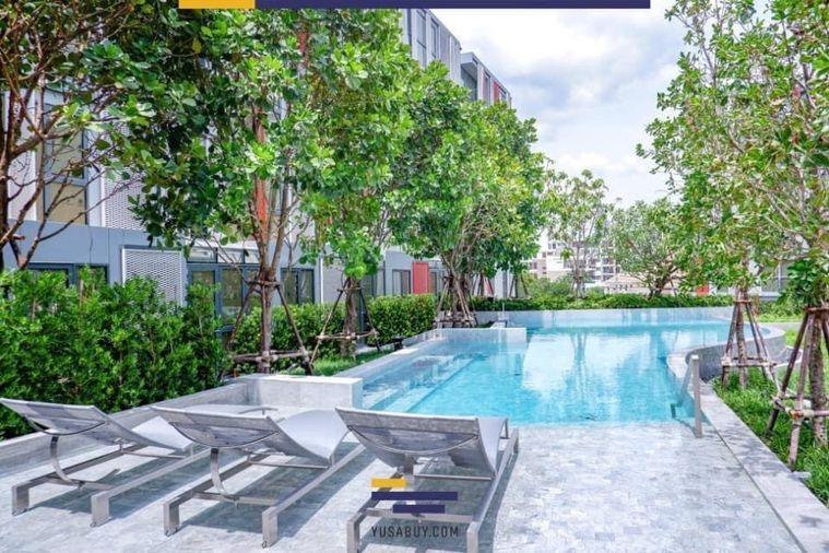 รูป T1202 คอนโดให้เช่า Taka Haus Ekamai 12 (ทากะ เฮาส์ เอกมัย 12) ห้องสวย เฟอร์ครบ มีเครื่องซักผ้า ราคาพิเศษ - รูปที่ 12/13