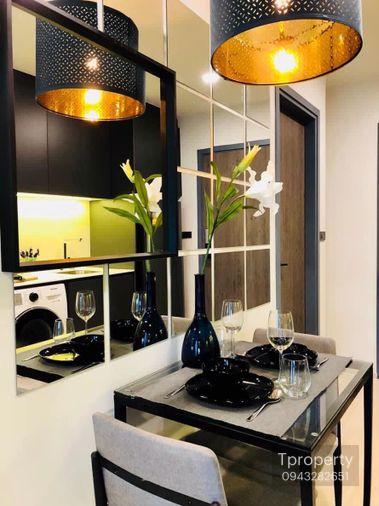 รูป T1203 คอนโดให้เช่า Venio Sukhumvit 10 (เวนิโอ สุขุมวิท 10) ห้องสวย เฟอร์ครบ มีเครื่องซักผ้า ราคาพิเศษ - รูปที่ 2/11