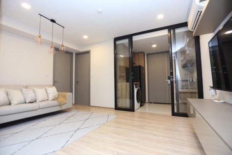 รูป T1202 คอนโดให้เช่า Taka Haus Ekamai 12 (ทากะ เฮาส์ เอกมัย 12) ห้องสวย เฟอร์ครบ มีเครื่องซักผ้า ราคาพิเศษ - รูปที่ 4/13