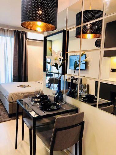 รูป T1203 คอนโดให้เช่า Venio Sukhumvit 10 (เวนิโอ สุขุมวิท 10) ห้องสวย เฟอร์ครบ มีเครื่องซักผ้า ราคาพิเศษ - รูปที่ 4/11
