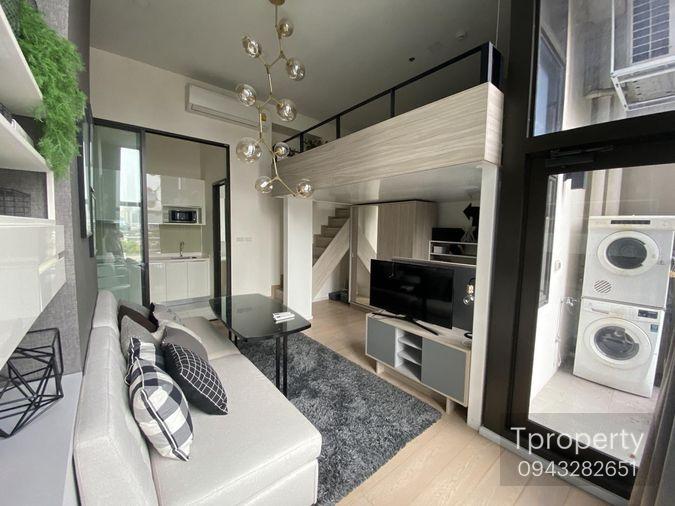 รูป T1208 คอนโดให้เช่า Chewathai Residence Asoke (ชีวาทัย เรสซิเดนซ์ อโศก) ห้องสวย เฟอร์ครบ มีเครื่องซักผ้า ราคาพิเศษ - รูปที่ 2/13
