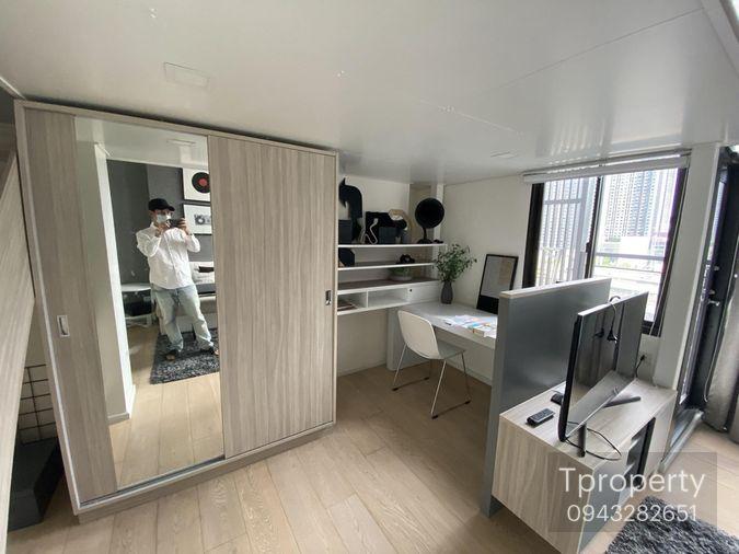 รูป T1208 คอนโดให้เช่า Chewathai Residence Asoke (ชีวาทัย เรสซิเดนซ์ อโศก) ห้องสวย เฟอร์ครบ มีเครื่องซักผ้า ราคาพิเศษ - รูปที่ 8/13