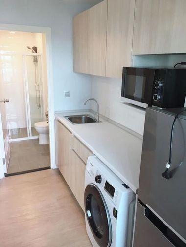 รูป F11542 ห้องให้เช่า Wynn Condo Ladprao-Chockchai 4 (วินน์ คอนโด ลาดพร้าว-โชคชัย 4) ห้องสวย เฟอร์ครบ มีเครื่องซักผ้า ราคาพิเศษ - รูปที่ 7/8