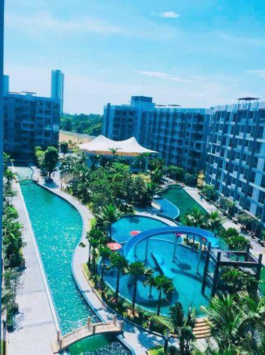 รูป pool view💧  💧  💧 ดุสิต แกรนด์ ปาร์ค   ( Dusit Grand Park Condo Resort ) 💧  💧  💧ฝั่งวิวสระ ชั้น4อาคาร A - รูปที่ 41/43