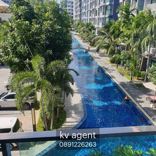 รูป pool view💧 💧 💧 ดุสิต แกรนด์ ปาร์ค ( Dusit Grand Park Condo Resort ) 💧 💧 💧ฝั่งวิวสระ ชั้น4อาคาร A - รูปที่ 42/43