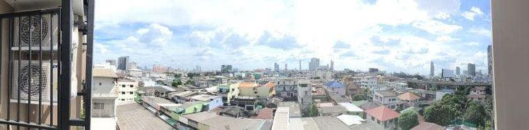 รูป P-109326 คอนโดฯ 1 ห้องนอน วิวเมืองสวย! บลอสซั่ม สาทร-เจริญราษฎร์ ใกล้ MRT ลุมพินี 2.65 ล้าน Line Id @easythaihome 085-592-2897 - รูปที่ 9/10
