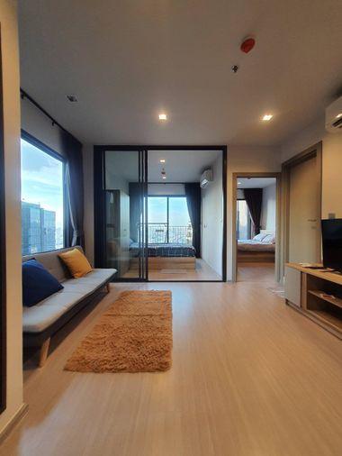 รูป T1216 คอนโดให้เช่า LIFE Asoke - Rama 9 (ไลฟ์ อโศก - พระราม 9) ห้องสวย เฟอร์ครบ มีเครื่องซักผ้า ราคาพิเศษ  - รูปที่ 2/9