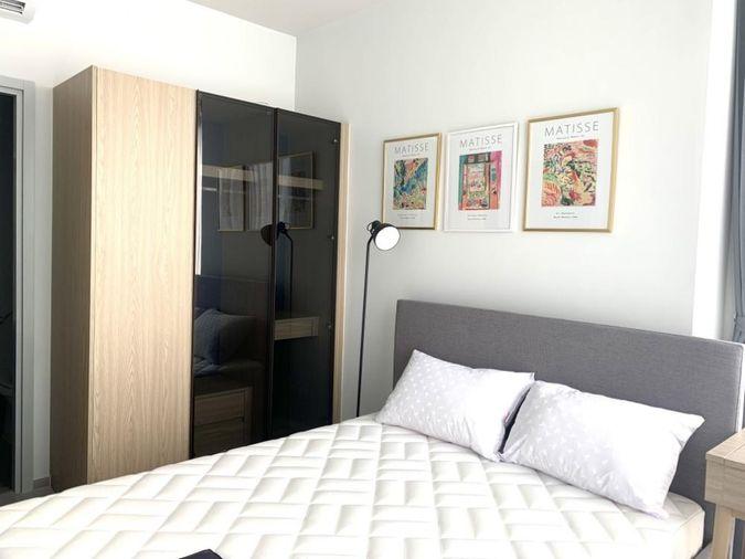 picture Condo for rent, XT Ekkamai, 1 bedroom, corner room, cute decoration 🌈 - 2/9