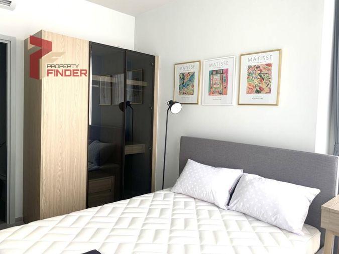 picture Condo for rent, XT Ekkamai, 1 bedroom, corner room, cute decoration ð - 2/9