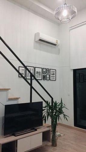 รูป SC0353🔥ขายด่วนไนท์บริดจ์ ดูเพล็กซ์ ติวานนท์ Duplex 1นอน 40ตร.ม ชั้น19🔥⬛🟨 📞 065 695 3645🟨⬛ - รูปที่ 2/8