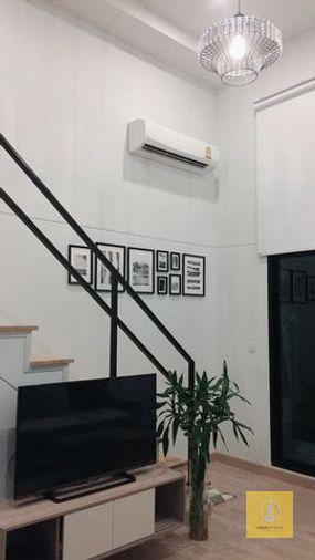 รูป SC0353🔥ขายด่วนไนท์บริดจ์ ดูเพล็กซ์ ติวานนท์ Duplex 1นอน 40ตร.ม ชั้น19🔥⬛🟨 📞 065 695 3645🟨⬛ - รูปที่ 2/8