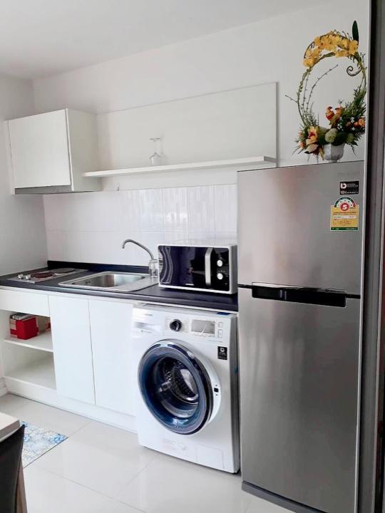 รูป TN1001 คอนโดให้เช่า Aspire Rama 9 (แอสไพร์ พระราม 9) ห้องสวย เฟอร์ครบ มีเครื่องซักผ้า ราคาพิเศษ  - รูปที่ 10/12