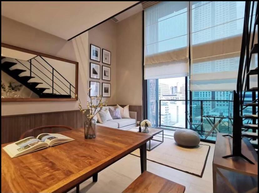 picture for rent Lofts Silom. Duplex 44sqm. Line id: @pfagent - 5/7