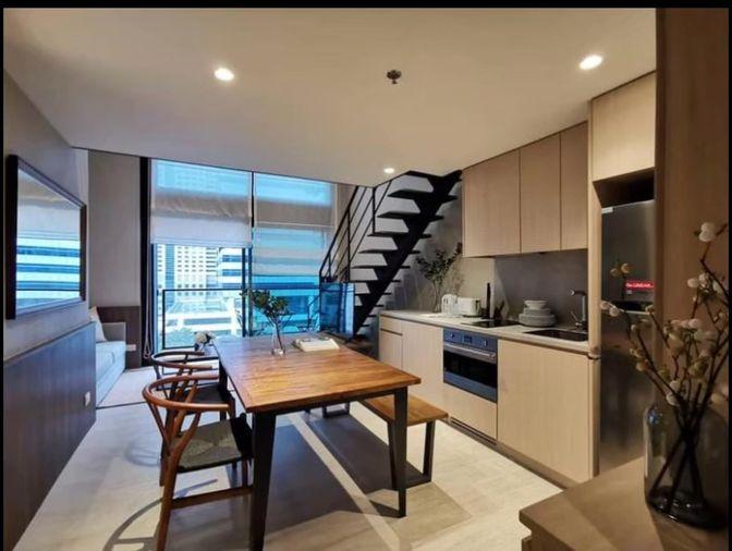 รูป ให้เช่า Lofts Silom. Duplex 44ตร.ม. Line id: @pfagent - รูปที่ 6/7