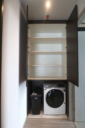 รูป T1250 คอนโดให้เช่า RHYTHM Ekkamai (ริทึ่ม เอกมัย) ห้องสวย เฟอร์ครบ มีเครื่องซักผ้า ราคาพิเศษ  - รูปที่ 7/10