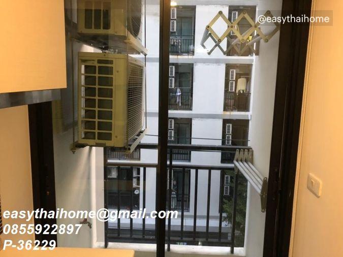 รูป P-36229 ขาย พอส สุขุมวิท 107 | 1 ห้องนอน 1 ห้องน้ำ | เฟอร์นิเจอร์ครบ | พร้อมเข้าอยู่ 📞 Line ID: @easythaihome | 085-592-2897 - รูปที่ 6/18