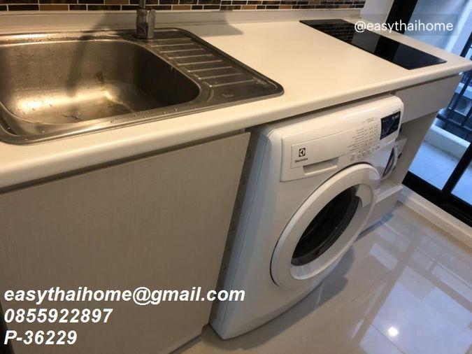 รูป P-36229 ขาย พอส สุขุมวิท 107 | 1 ห้องนอน 1 ห้องน้ำ | เฟอร์นิเจอร์ครบ | พร้อมเข้าอยู่ 📞 Line ID: @easythaihome | 085-592-2897 - รูปที่ 4/18