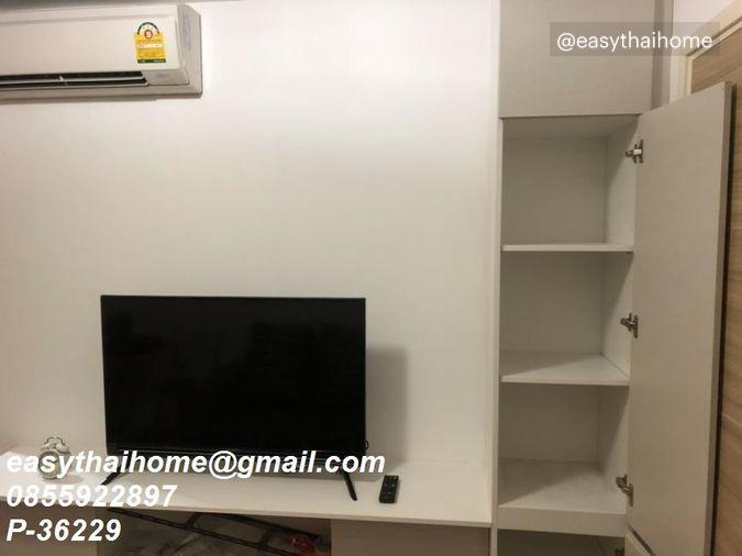 รูป P-36229 ขาย พอส สุขุมวิท 107 | 1 ห้องนอน 1 ห้องน้ำ | เฟอร์นิเจอร์ครบ | พร้อมเข้าอยู่ 📞 Line ID: @easythaihome | 085-592-2897 - รูปที่ 12/18