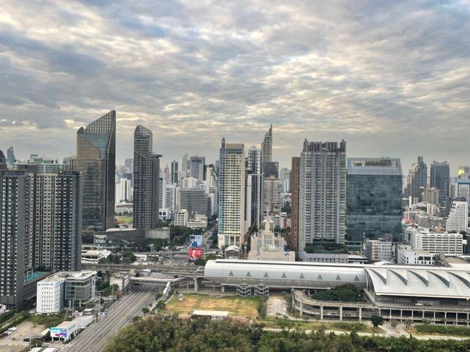 picture [CF-098] Condo for rent: Life Asoke-Rama 9, new room, beautiful view, fully equipped with electrical appliances✨🔥 - 17/17