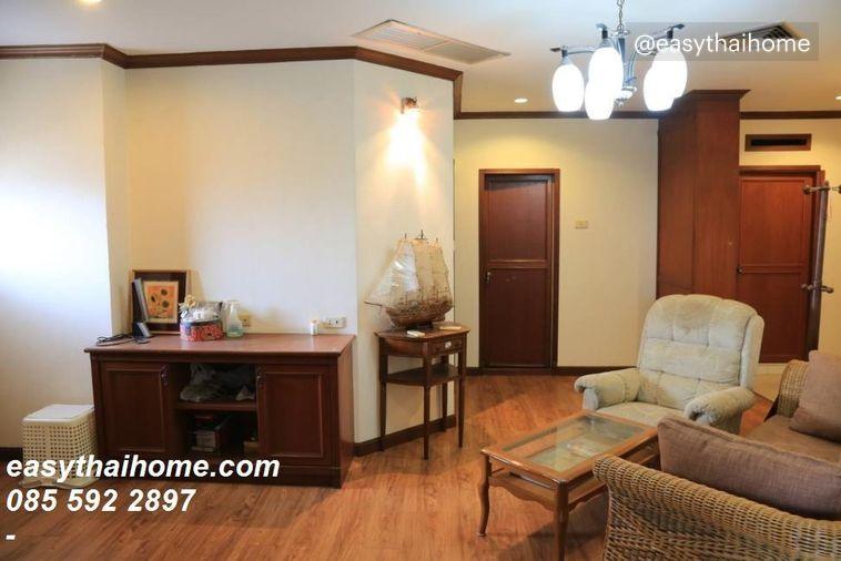 รูป P-88235 — ขายคอนโดห้องใหญ่ 109 ตร.ม. วิวสระ ใกล้ทางด่วนบางนา - Country Complex ราคา 3.95 ล้านบาท โทร 085-592-2897 Line: @easythaihome - รูปที่ 7/23