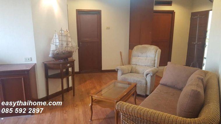รูป P-88235 — ขายคอนโดห้องใหญ่ 109 ตร.ม. วิวสระ ใกล้ทางด่วนบางนา - Country Complex ราคา 3.95 ล้านบาท โทร 085-592-2897 Line: @easythaihome - รูปที่ 14/23