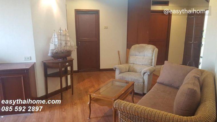 รูป P-88235 — ขายคอนโดห้องใหญ่ 109 ตร.ม. วิวสระ ใกล้ทางด่วนบางนา - Country Complex ราคา 3.95 ล้านบาท โทร 085-592-2897 Line: @easythaihome - รูปที่ 14/23