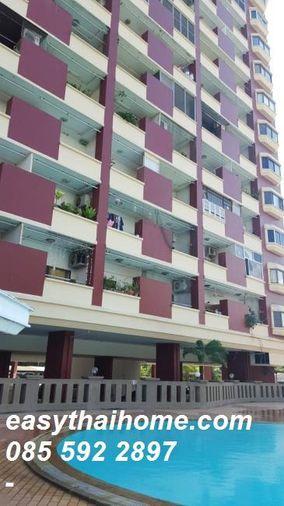 รูป P-88235 — ขายคอนโดห้องใหญ่ 109 ตร.ม. วิวสระ ใกล้ทางด่วนบางนา - Country Complex ราคา 3.95 ล้านบาท โทร 085-592-2897 Line: @easythaihome - รูปที่ 12/23