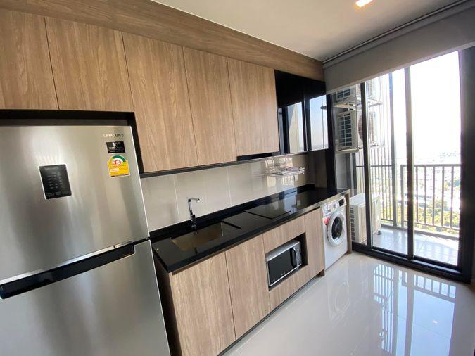 picture G 6607 💛中国客户，请加微信。(在联系方式的旁边) For rent THE LINE Wongsawang Line❤️💜@condopremium💜❤️Ready to move in ⬛🟨 📞 065 695 3645🟨⬛ - 7/9