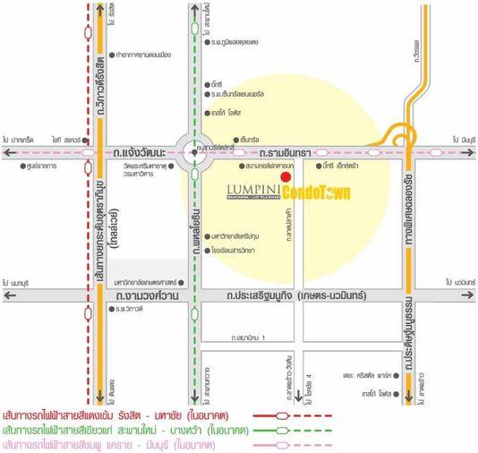 รูป 🏢🏢🏢🔰ตึก B ชั้น 6 ลุมพินี คอนโดทาวน์ รามอินทรา-ลาดปลาเค้า 2 ( หน้าปากซอย ลาดปลาเค้า 70 ) ติดถนนรามอินทรา กม.2 - รูปที่ 27/27