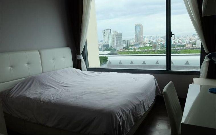 รูป P-114908 — ขายคอนโดพร้อมผู้เช่า (30k/ด.) ติด MRT เพชรบุรี เพียง 98 ม. - Q Asoke 2 นอน ราคา 9.15 ล้านบาท โทร 085-592-2897 Line: @easythaihome - รูปที่ 1/16