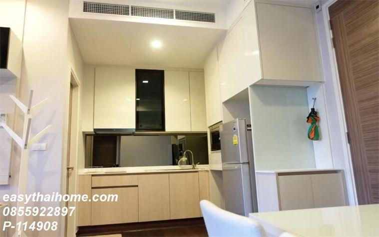 รูป P-114908 — ขายคอนโดพร้อมผู้เช่า (30k/ด.) ติด MRT เพชรบุรี เพียง 98 ม. - Q Asoke 2 นอน ราคา 9.15 ล้านบาท โทร 085-592-2897 Line: @easythaihome - รูปที่ 11/16