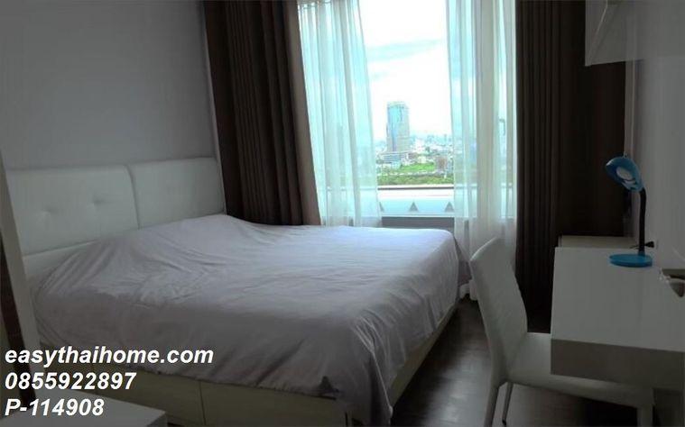 รูป P-114908 — ขายคอนโดพร้อมผู้เช่า (30k/ด.) ติด MRT เพชรบุรี เพียง 98 ม. - Q Asoke 2 นอน ราคา 9.15 ล้านบาท โทร 085-592-2897 Line: @easythaihome - รูปที่ 16/16