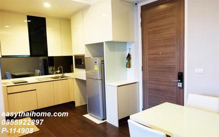 รูป P-114908 — ขายคอนโดพร้อมผู้เช่า (30k/ด.) ติด MRT เพชรบุรี เพียง 98 ม. - Q Asoke 2 นอน ราคา 9.15 ล้านบาท โทร 085-592-2897 Line: @easythaihome - รูปที่ 12/16