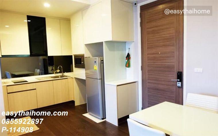 รูป P-114908 — ขายคอนโดพร้อมผู้เช่า (30k/ด.) ติด MRT เพชรบุรี เพียง 98 ม. - Q Asoke 2 นอน ราคา 9.15 ล้านบาท โทร 085-592-2897 Line: @easythaihome - รูปที่ 12/16