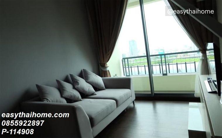 รูป P-114908 — ขายคอนโดพร้อมผู้เช่า (30k/ด.) ติด MRT เพชรบุรี เพียง 98 ม. - Q Asoke 2 นอน ราคา 9.15 ล้านบาท โทร 085-592-2897 Line: @easythaihome - รูปที่ 3/16