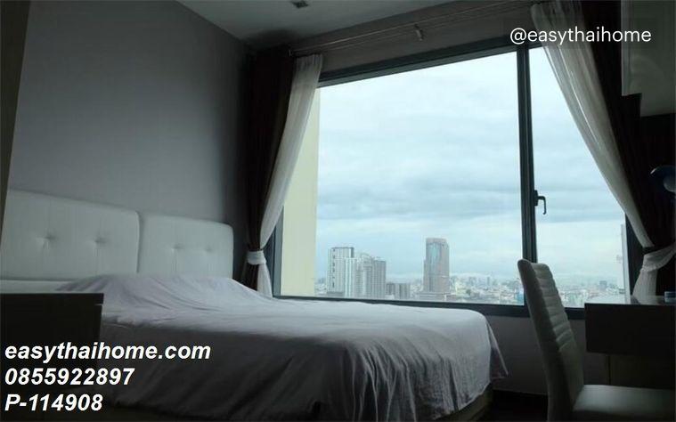รูป P-114908 — ขายคอนโดพร้อมผู้เช่า (30k/ด.) ติด MRT เพชรบุรี เพียง 98 ม. - Q Asoke 2 นอน ราคา 9.15 ล้านบาท โทร 085-592-2897 Line: @easythaihome - รูปที่ 7/16