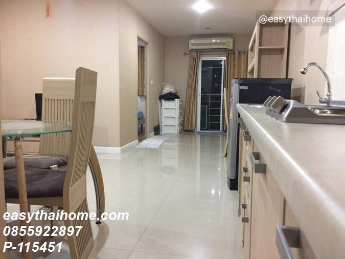 รูป P-115451 คอนโดฯ 1 ห้องนอน วิวเมือง @เมโทร ปาร์ค สาทร ใกล้ MRT! 1.55 ล้าน Line Id @easythaihome 085-592-2897 - รูปที่ 3/3
