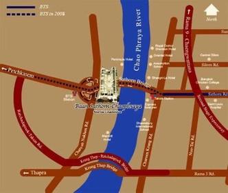 รูป T1269 คอนโดให้เช่า Baan Sathorn Chaopraya (บ้าน สาทร เจ้าพระยา) ห้องสวย เฟอร์ครบ มีเครื่องซักผ้า ราคาพิเศษ  - รูปที่ 17/17